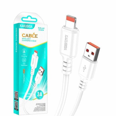 KAKUSIGA Lightning USB Charging Cable 3A Fast Charging